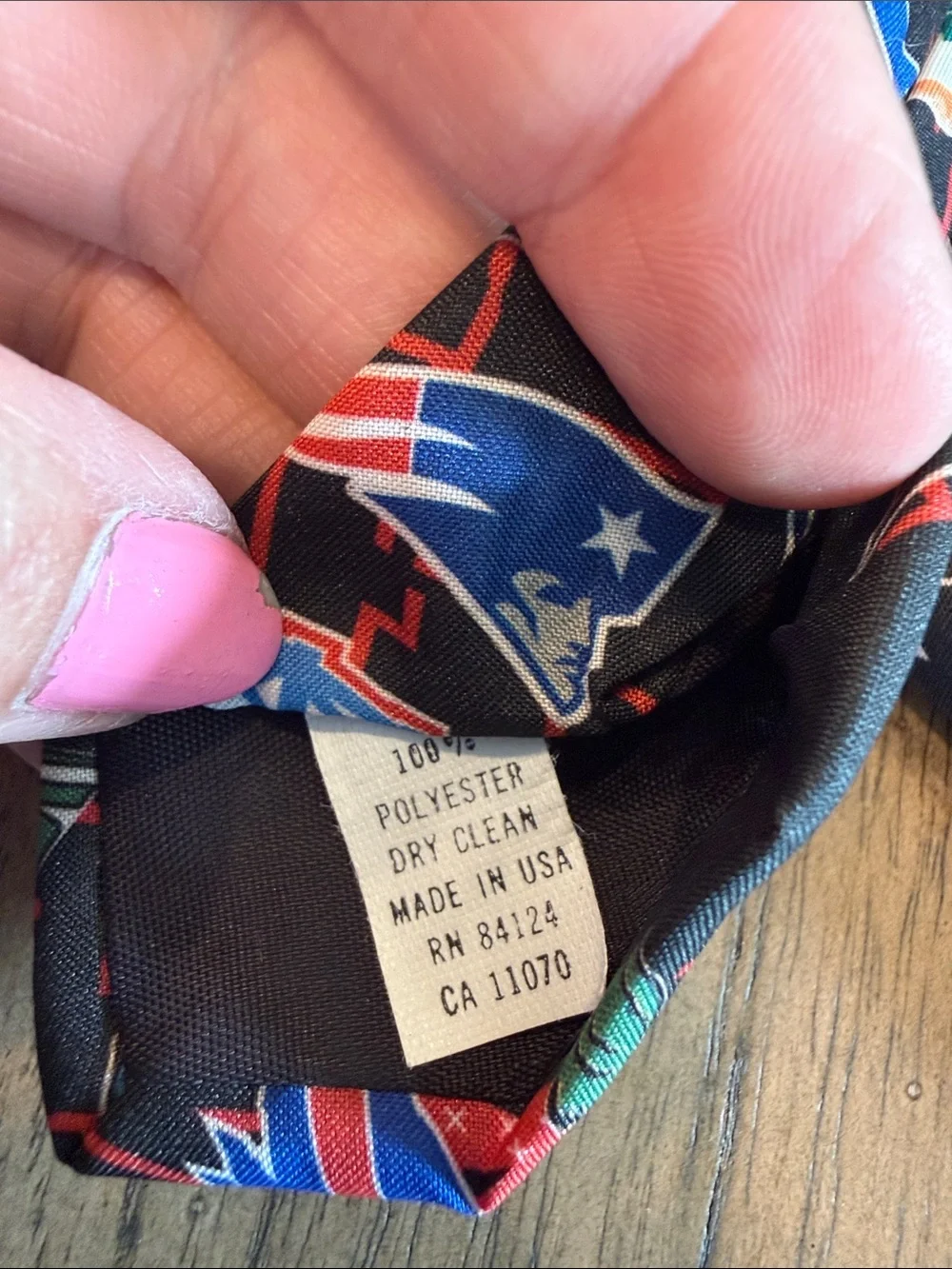 Vintage 1994 Ralph Marlin NFL Team Logo Tie Buffalo Bills Bears Cowboys Rams